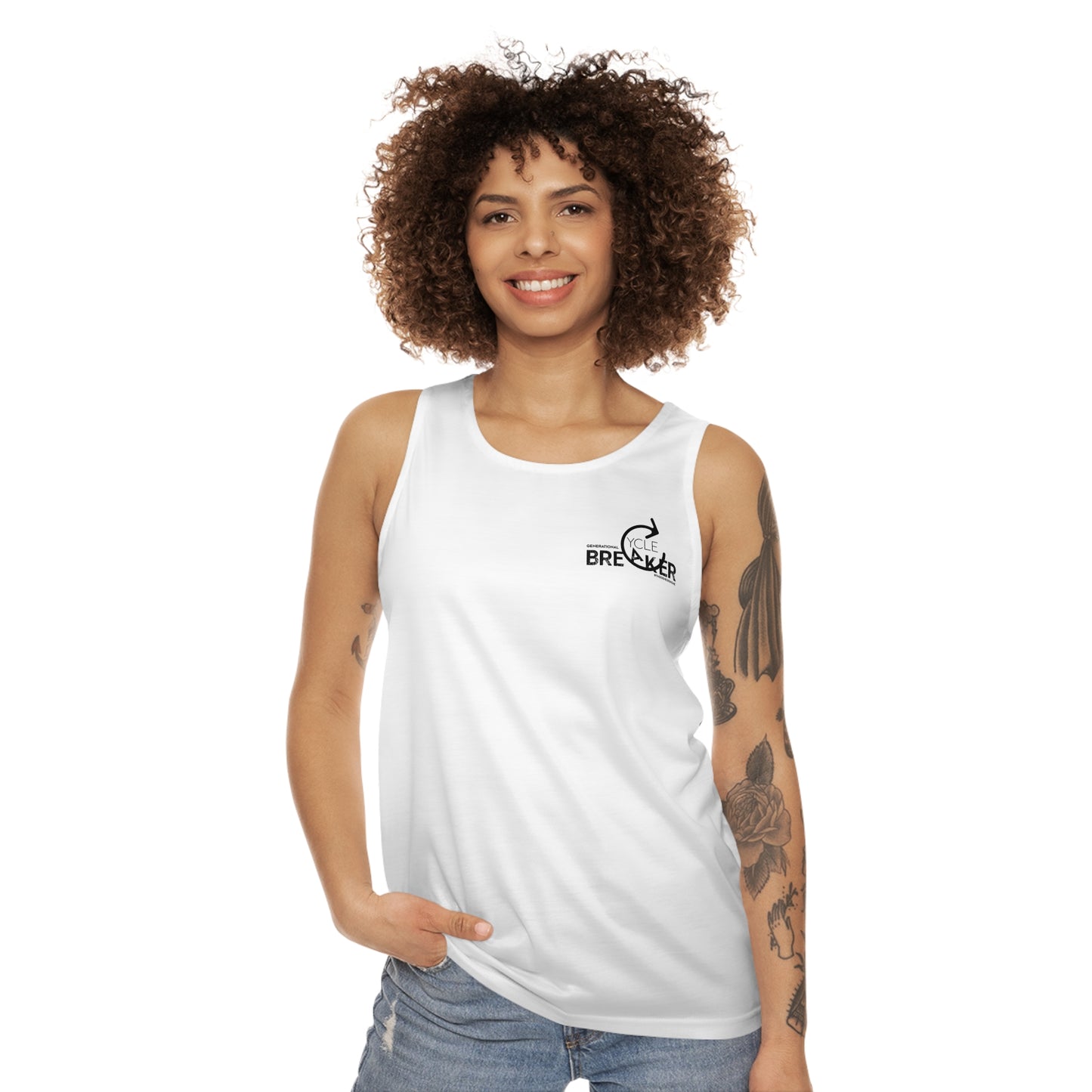 Generational Cycle Breaker Unisex Tank Top (AOP)