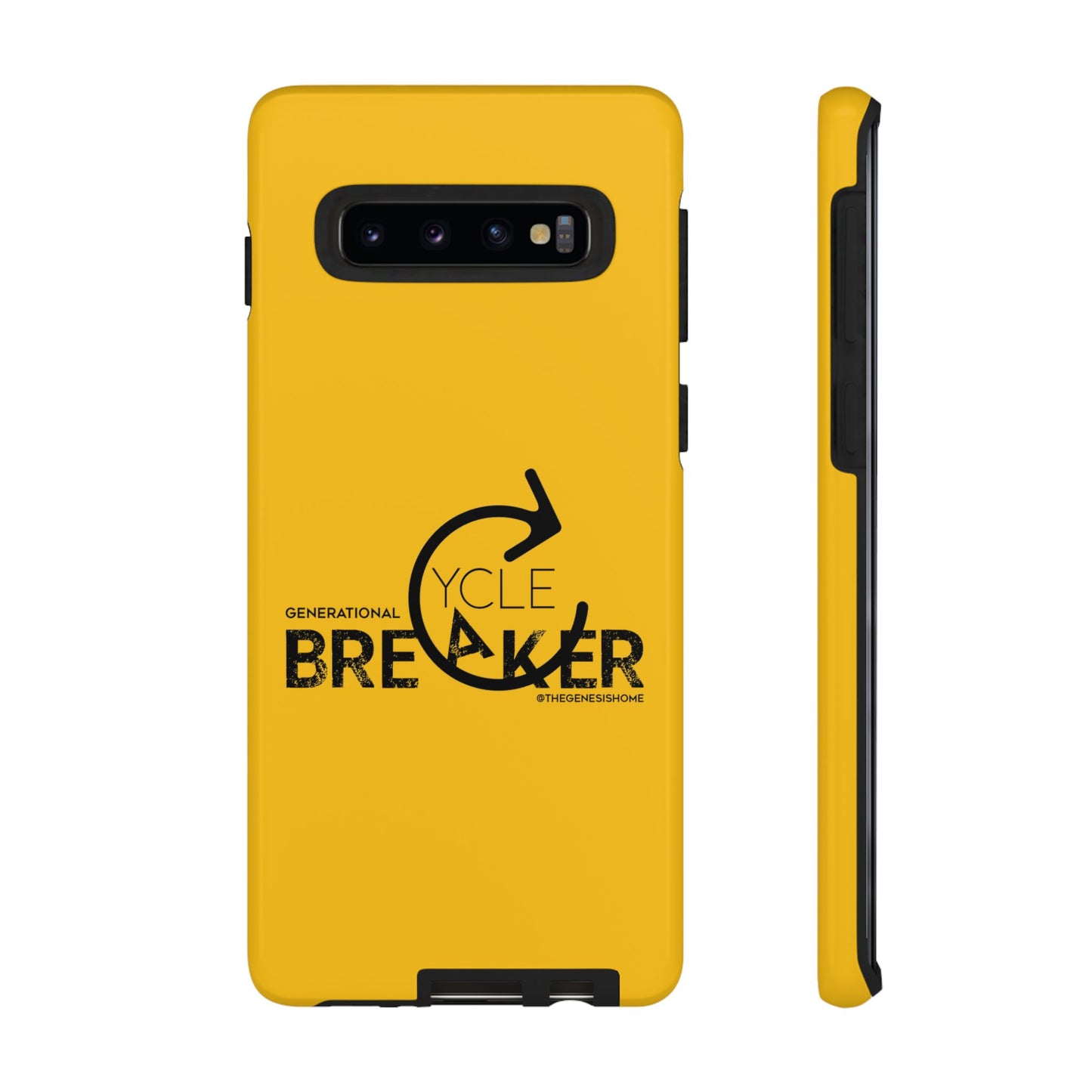Yellow Generational Cycle Breaker Tough Cases