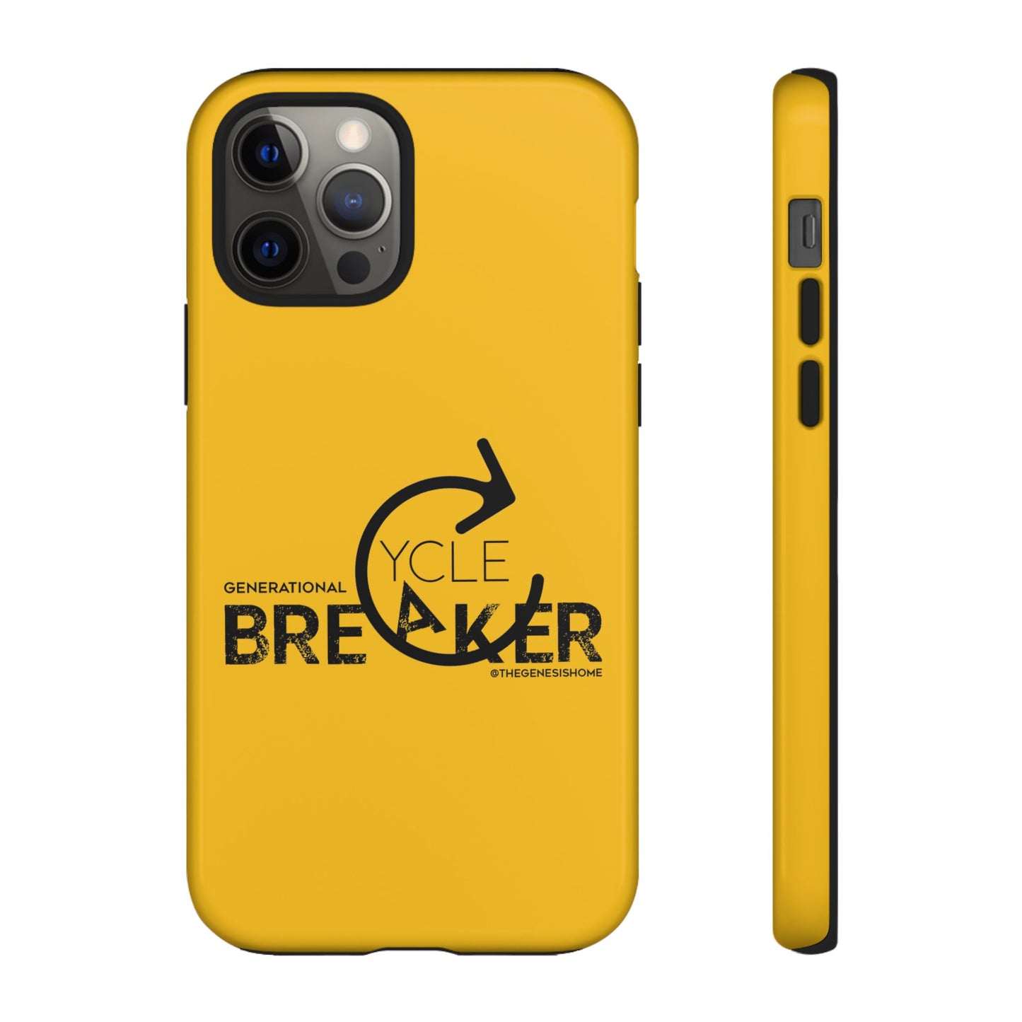 Yellow Generational Cycle Breaker Tough Cases