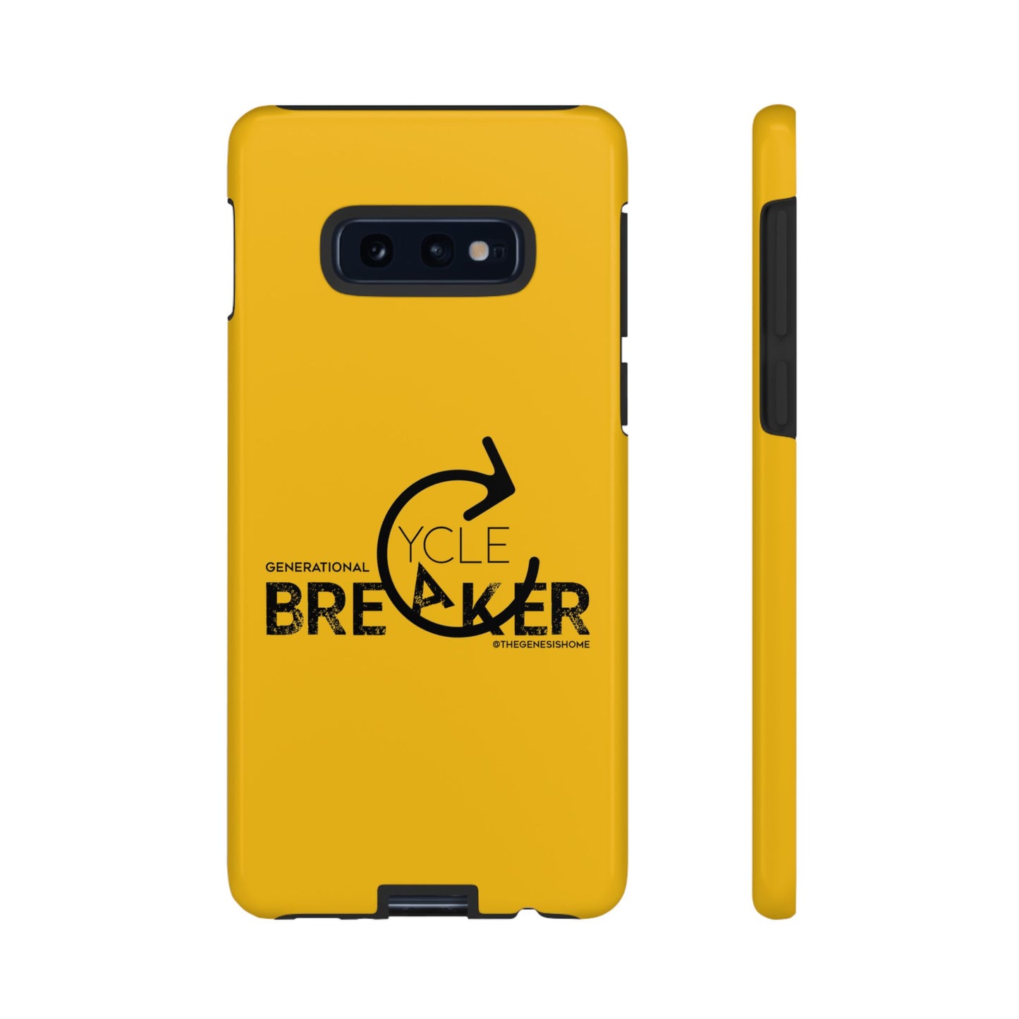 Yellow Generational Cycle Breaker Tough Cases