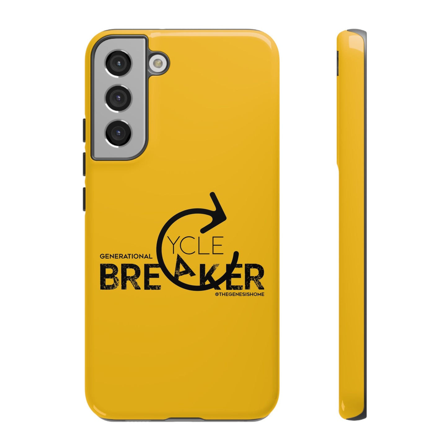 Yellow Generational Cycle Breaker Tough Cases