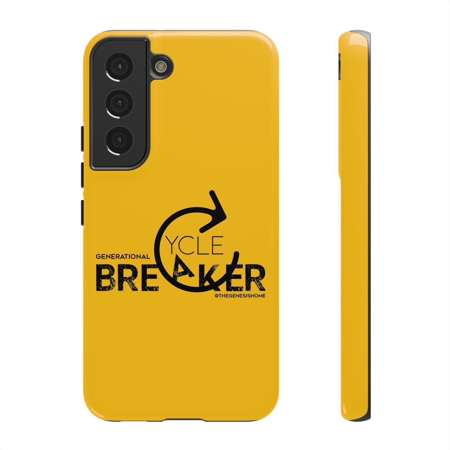 Yellow Generational Cycle Breaker Tough Cases