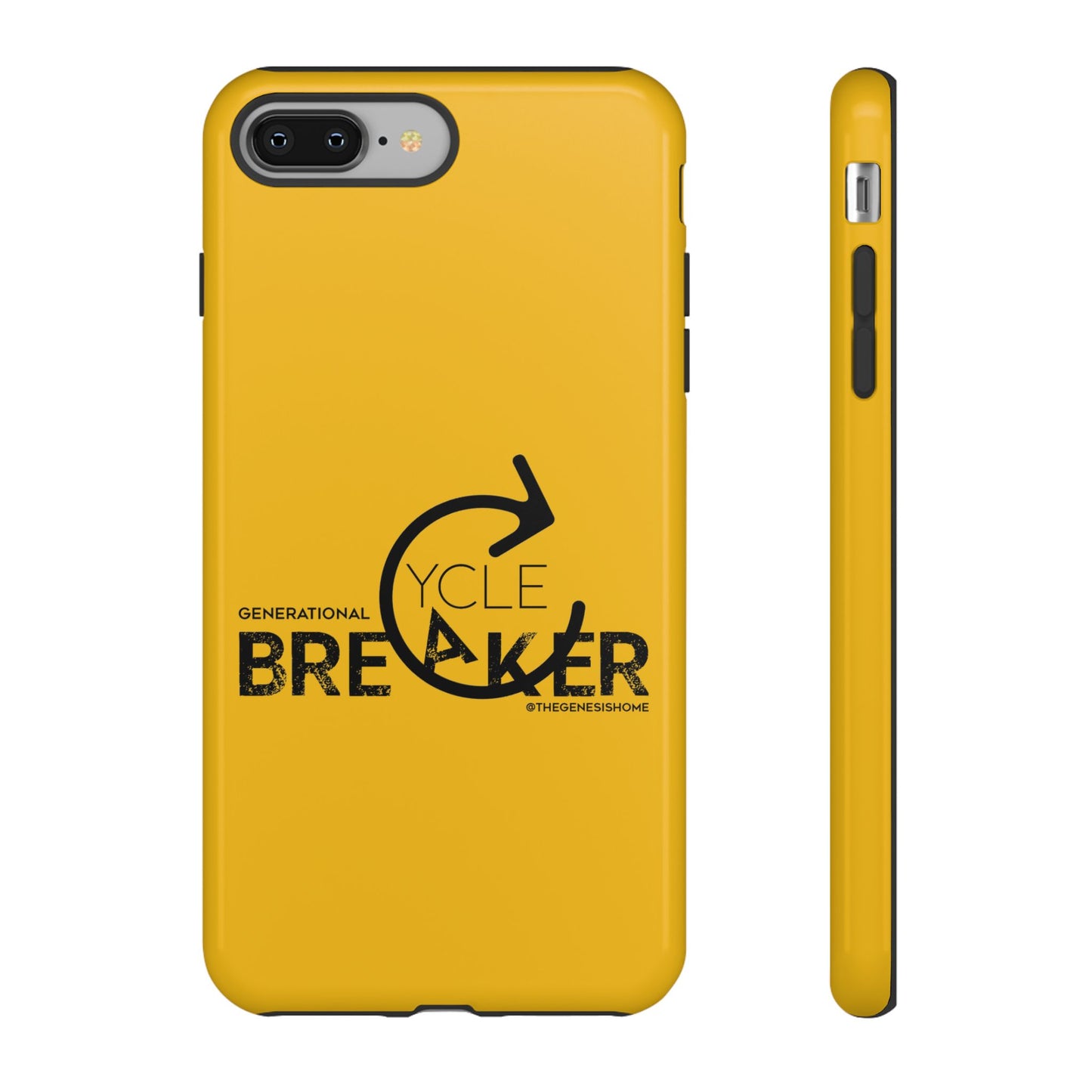 Yellow Generational Cycle Breaker Tough Cases