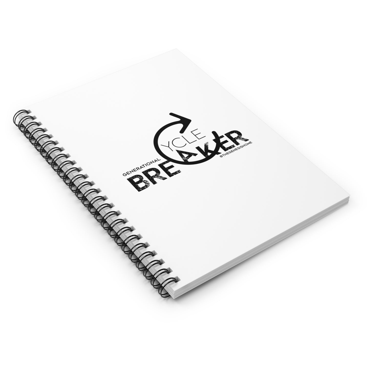 Generational Cycle Breaker Spiral Notebook - Ruled Line
