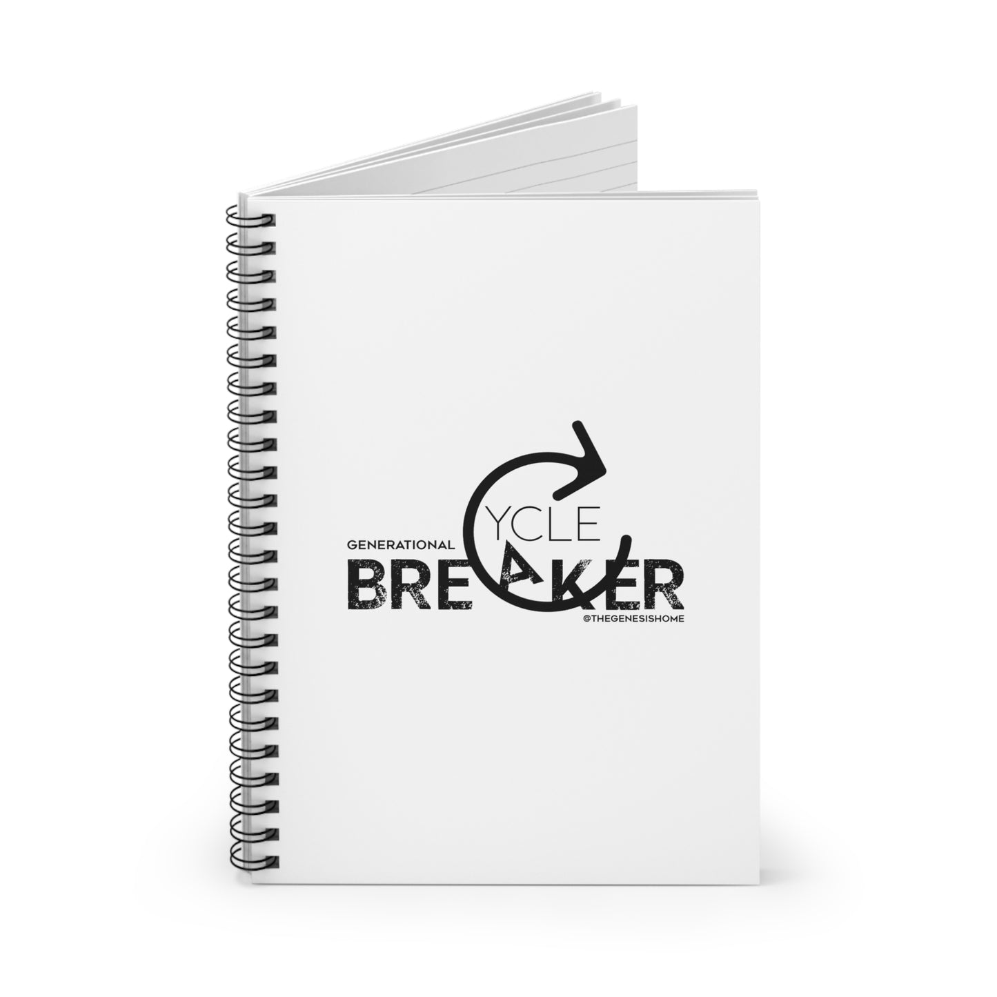Generational Cycle Breaker Spiral Notebook - Ruled Line