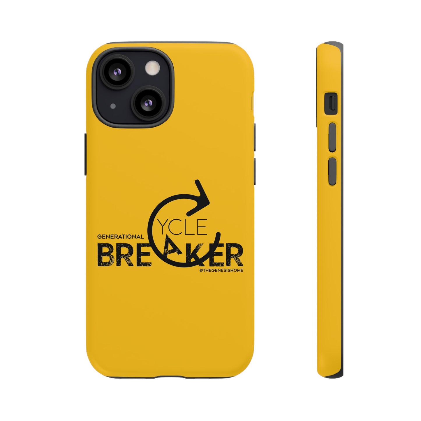 Yellow Generational Cycle Breaker Tough Cases