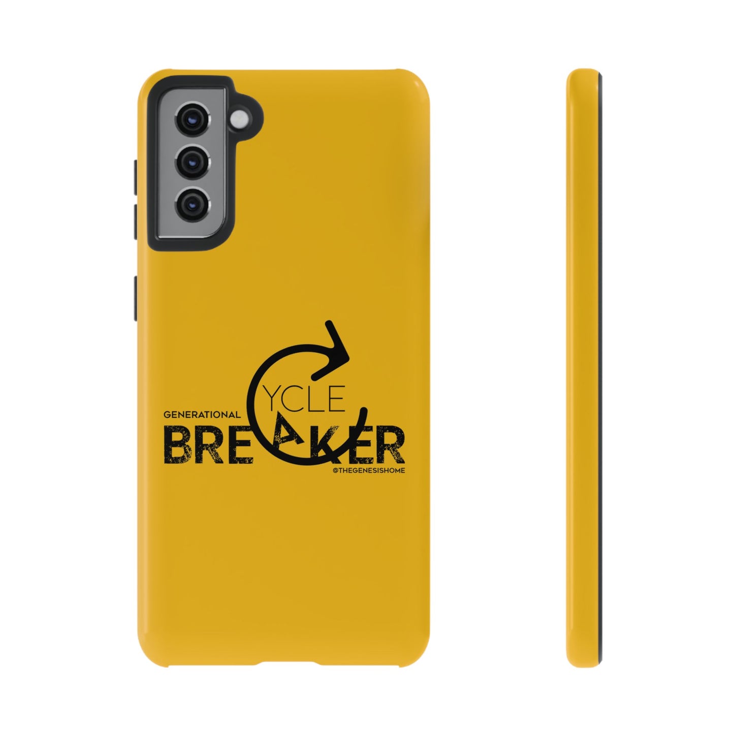 Yellow Generational Cycle Breaker Tough Cases