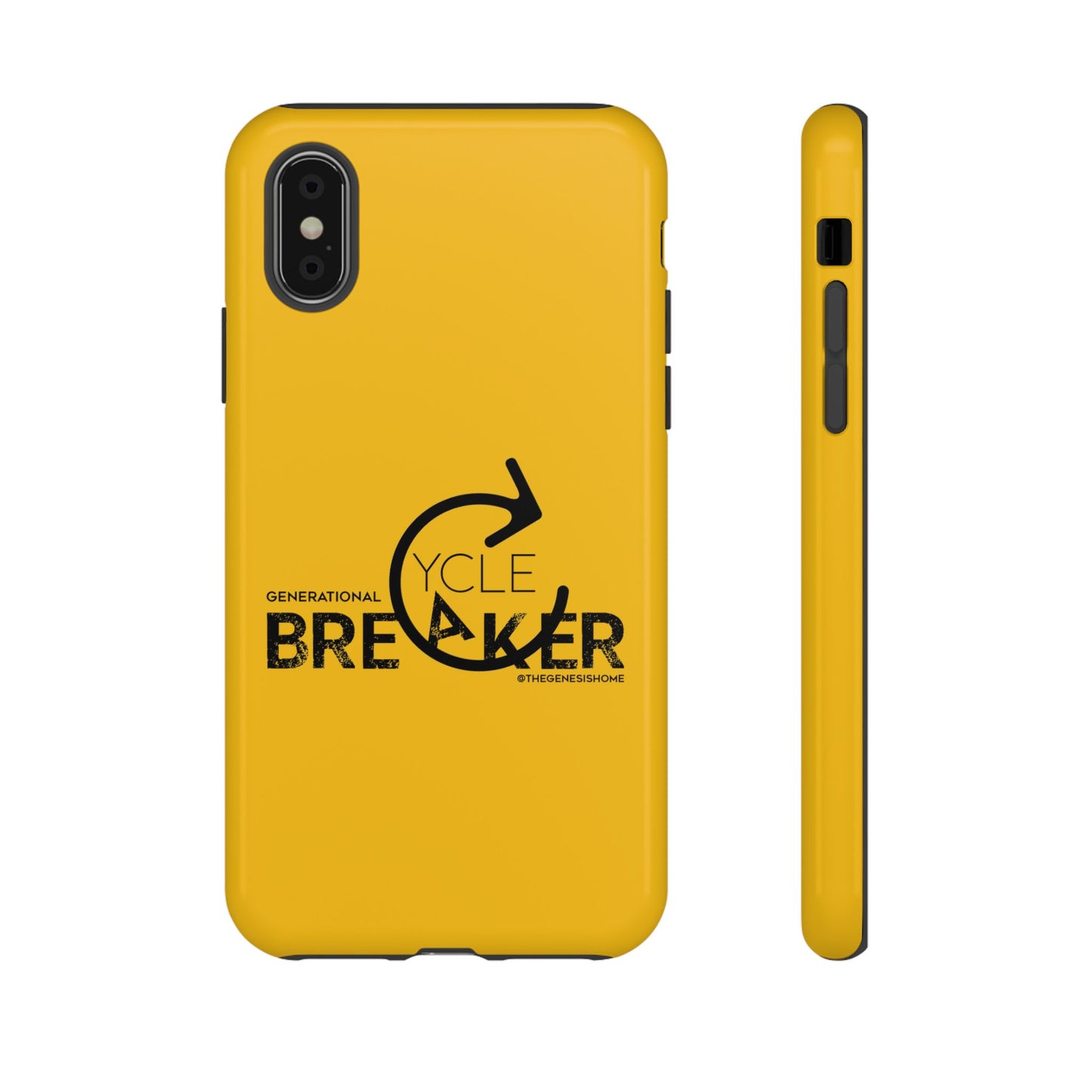Yellow Generational Cycle Breaker Tough Cases
