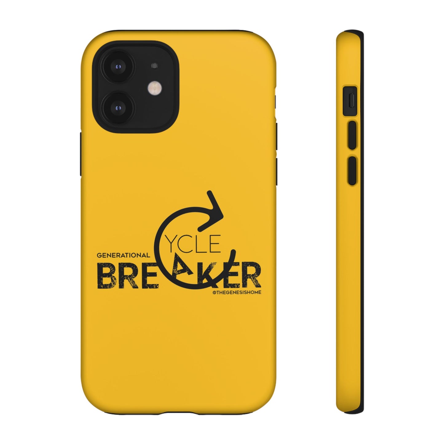 Yellow Generational Cycle Breaker Tough Cases