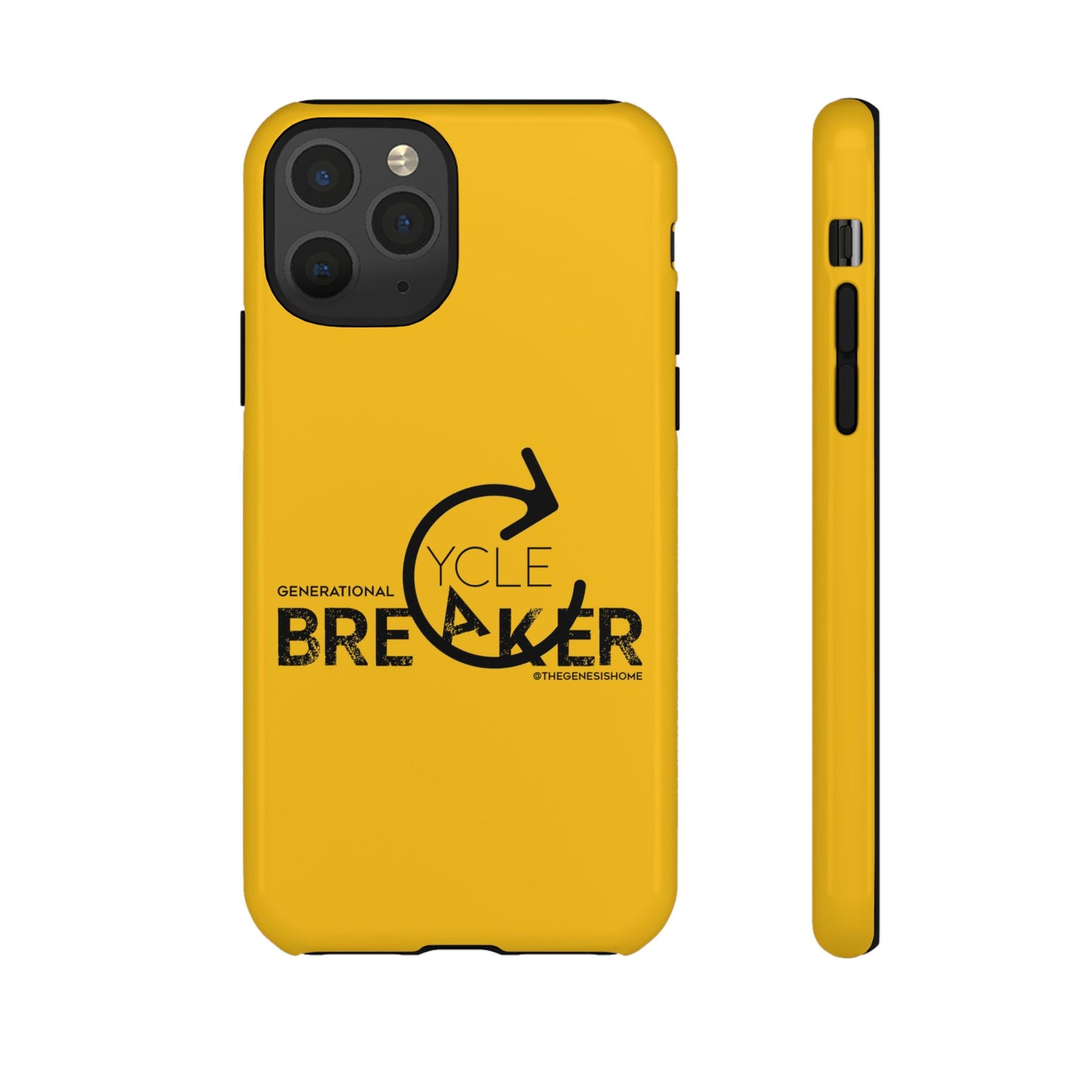 Yellow Generational Cycle Breaker Tough Cases