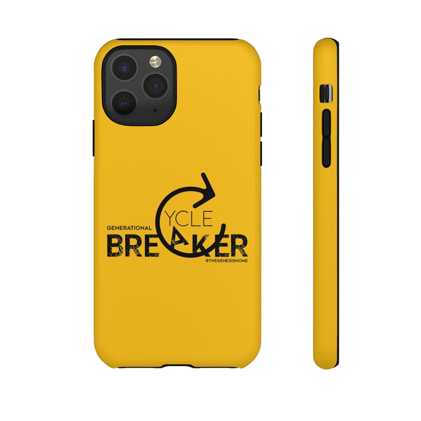 Yellow Generational Cycle Breaker Tough Cases