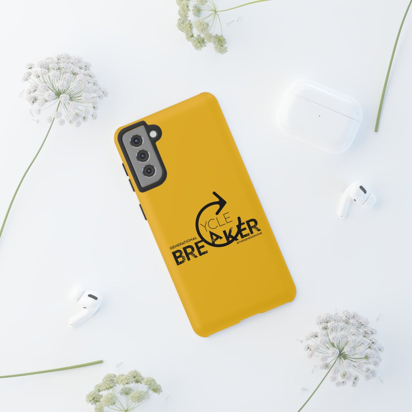Yellow Generational Cycle Breaker Tough Cases