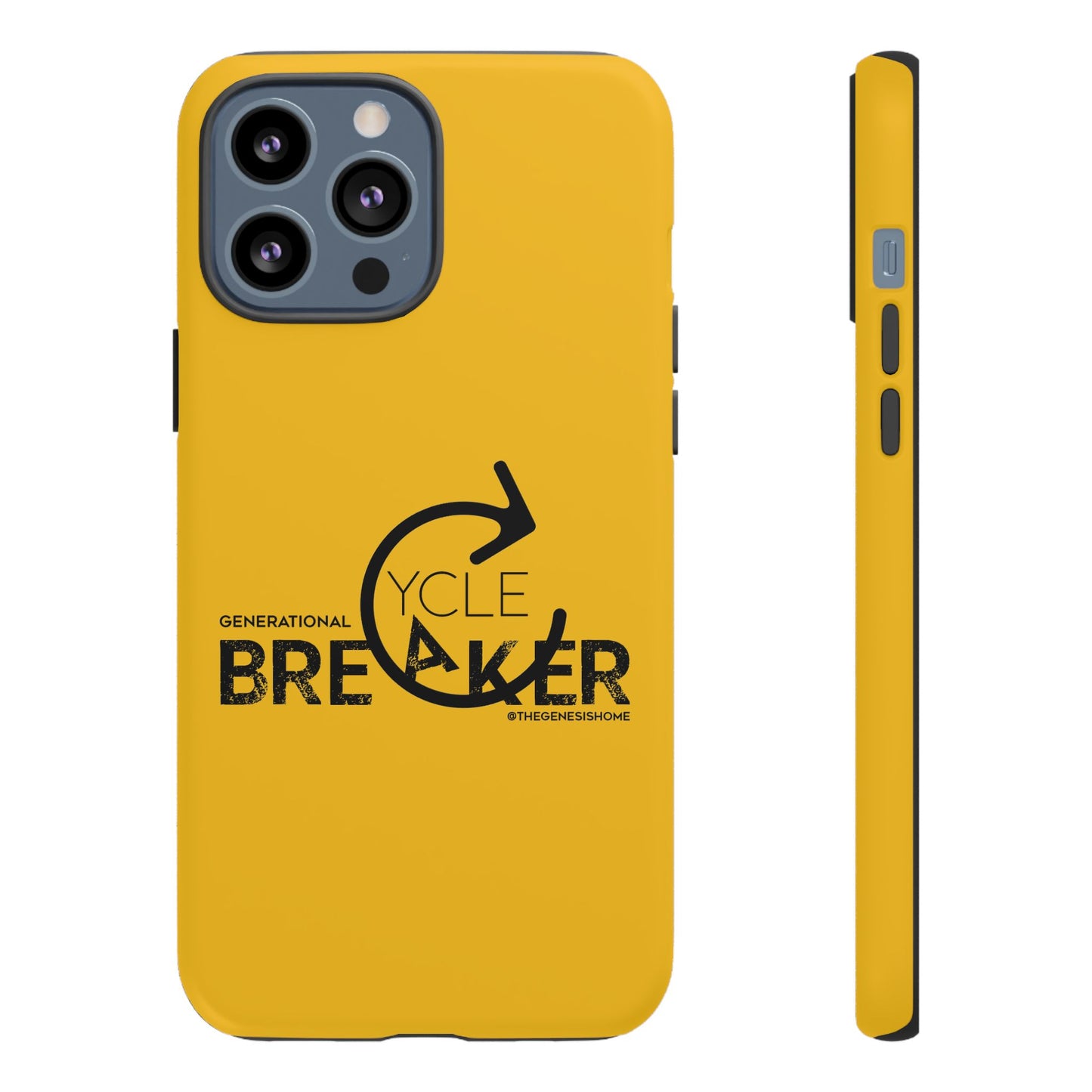 Yellow Generational Cycle Breaker Tough Cases