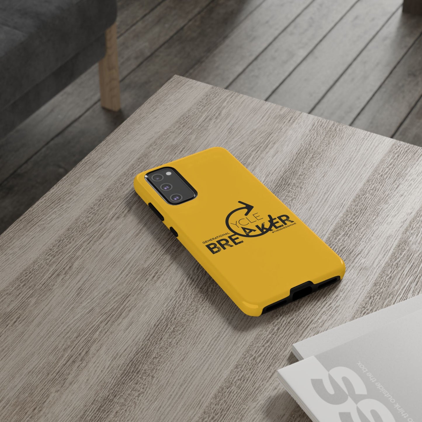 Yellow Generational Cycle Breaker Tough Cases