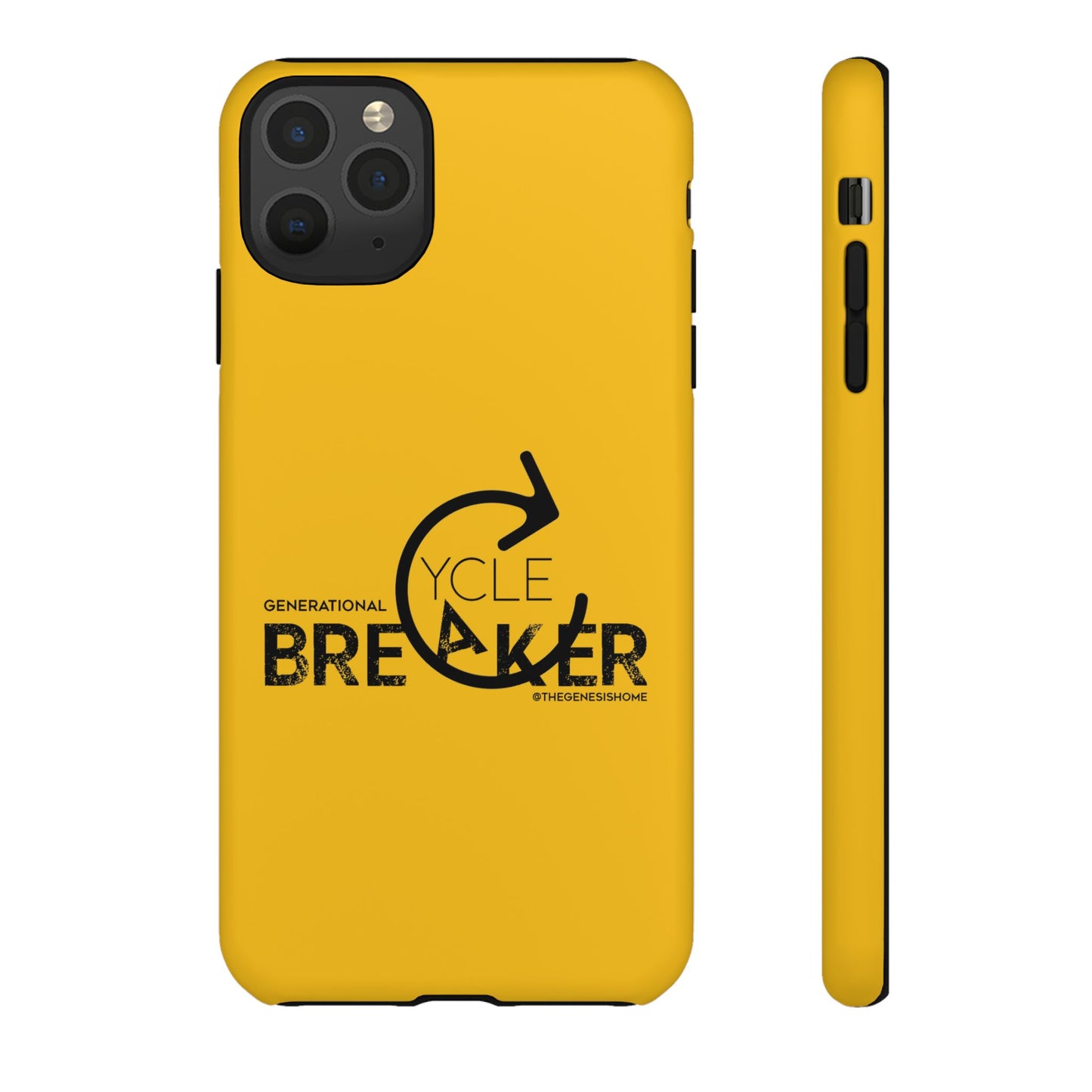 Yellow Generational Cycle Breaker Tough Cases