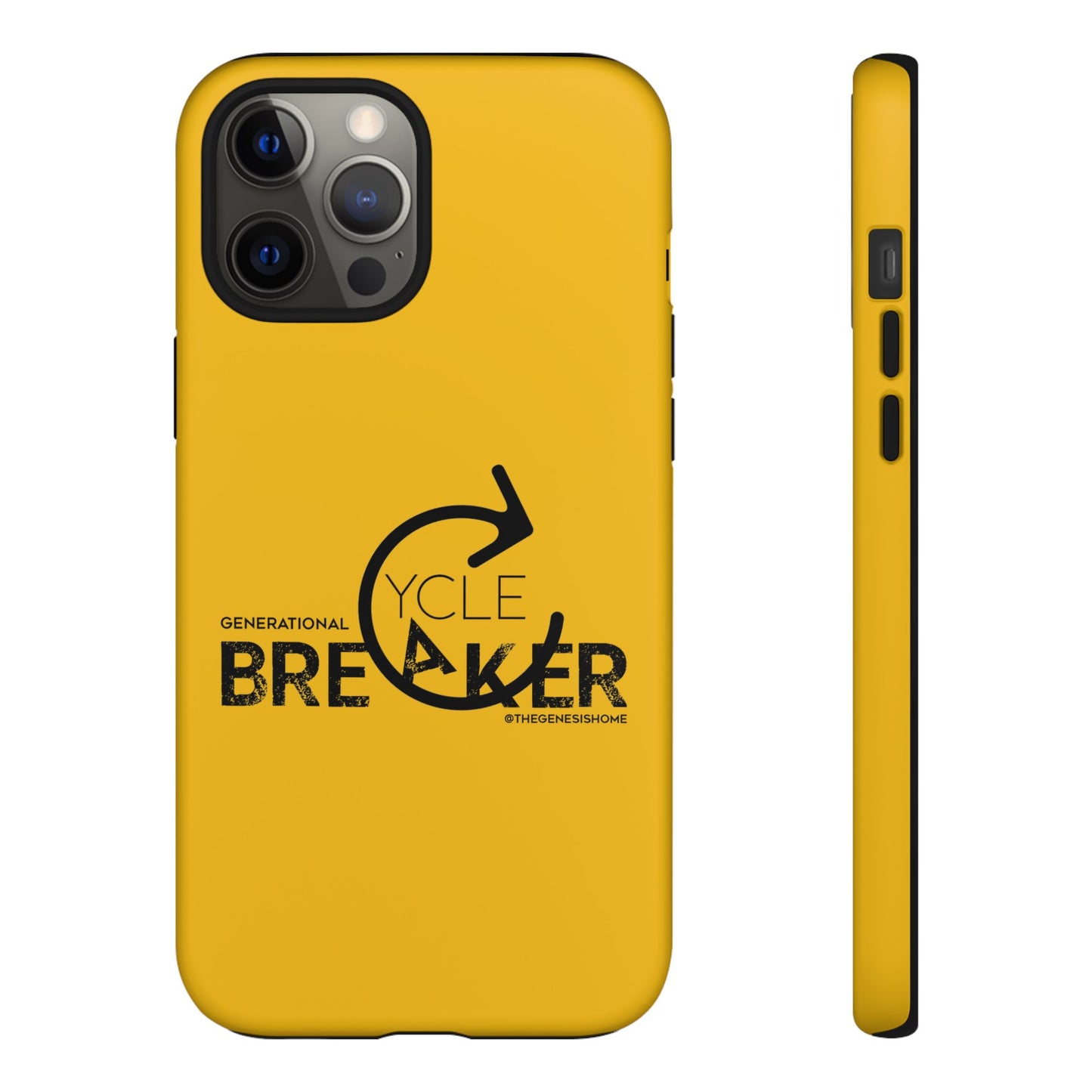Yellow Generational Cycle Breaker Tough Cases