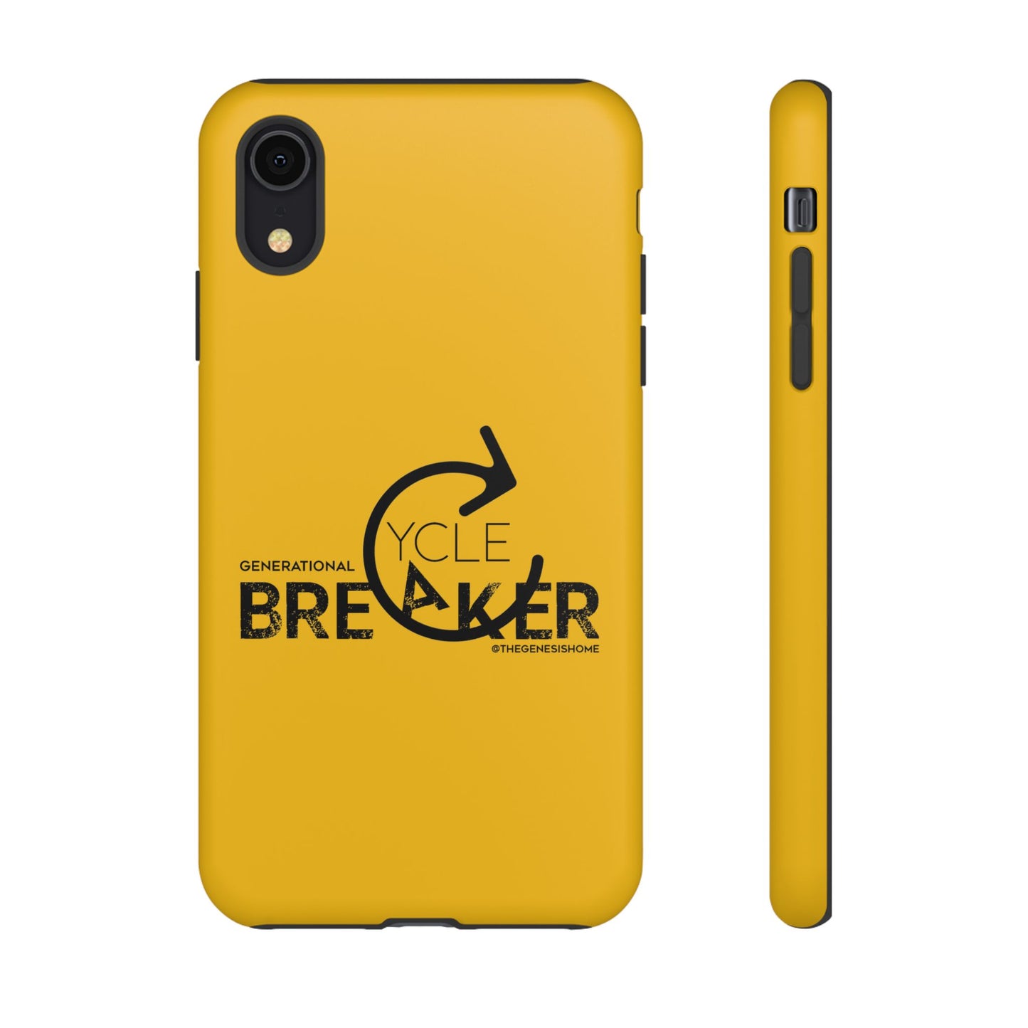 Yellow Generational Cycle Breaker Tough Cases