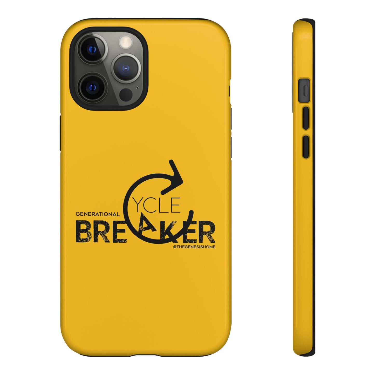 Yellow Generational Cycle Breaker Tough Cases