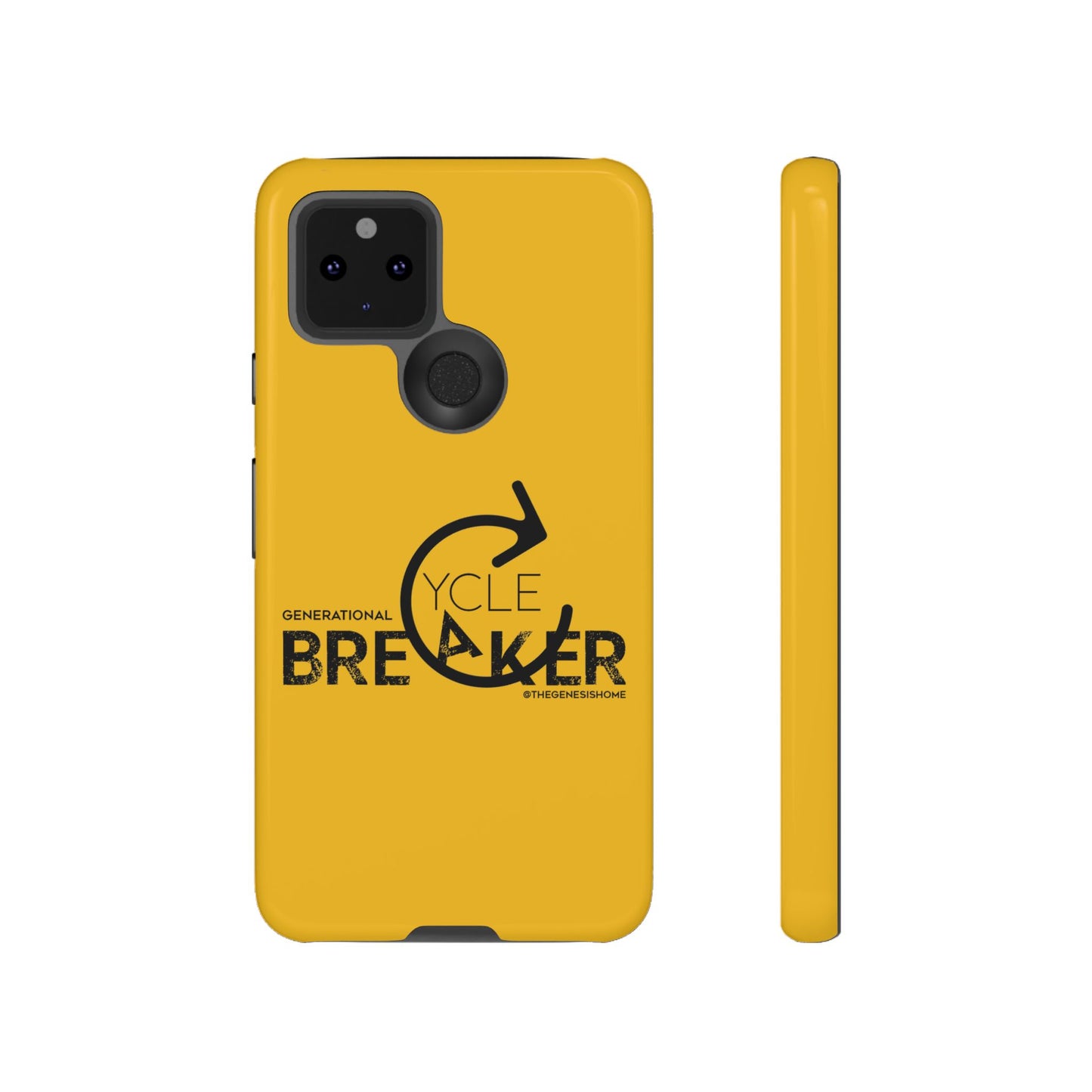 Yellow Generational Cycle Breaker Tough Cases