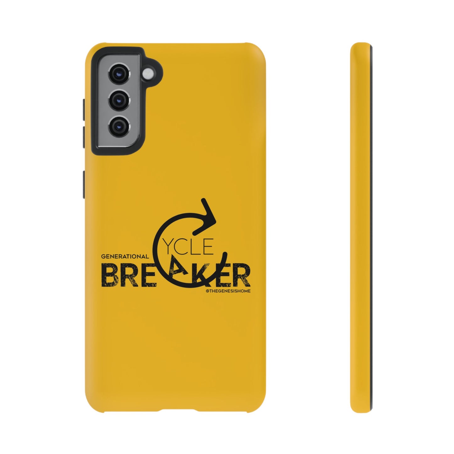Yellow Generational Cycle Breaker Tough Cases
