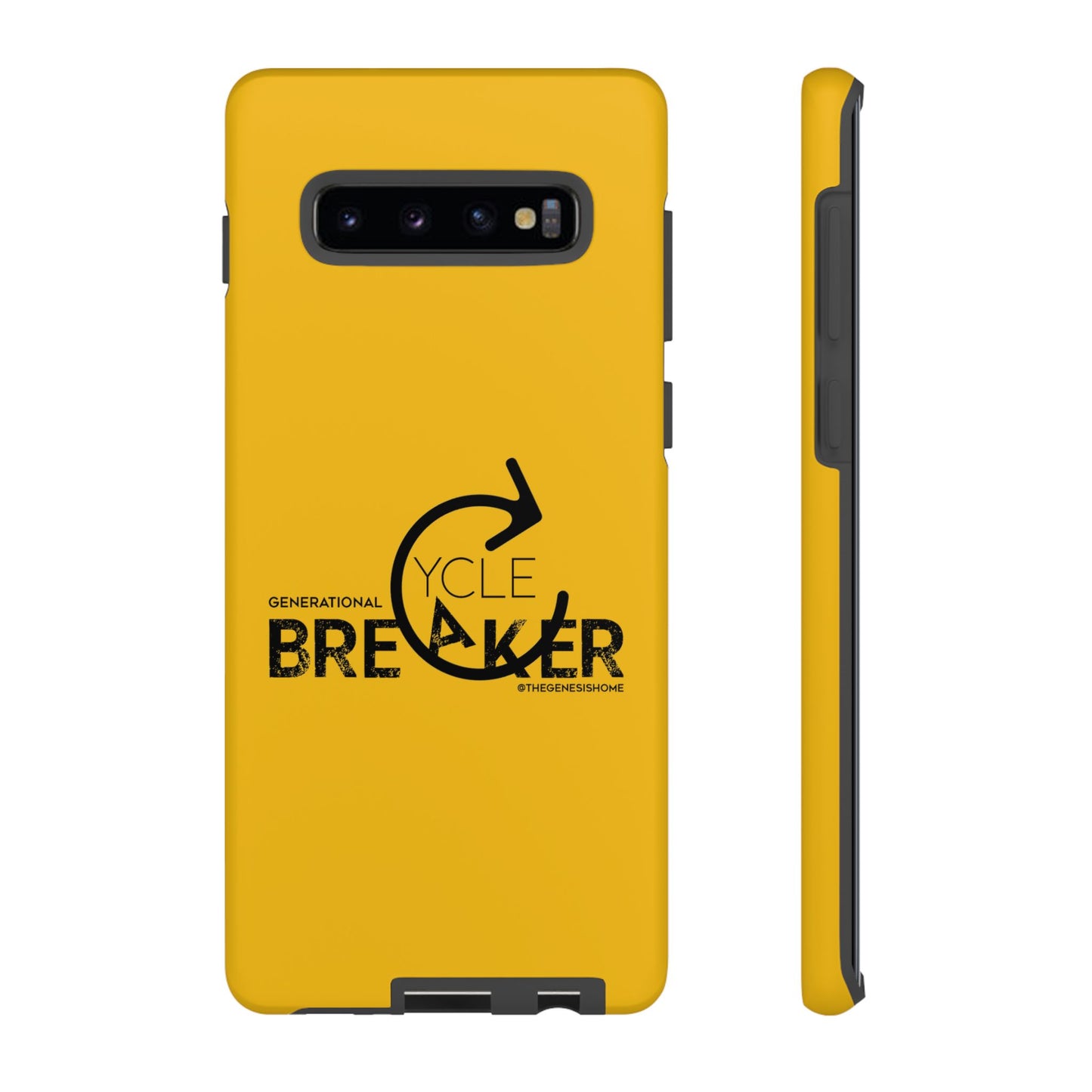 Yellow Generational Cycle Breaker Tough Cases
