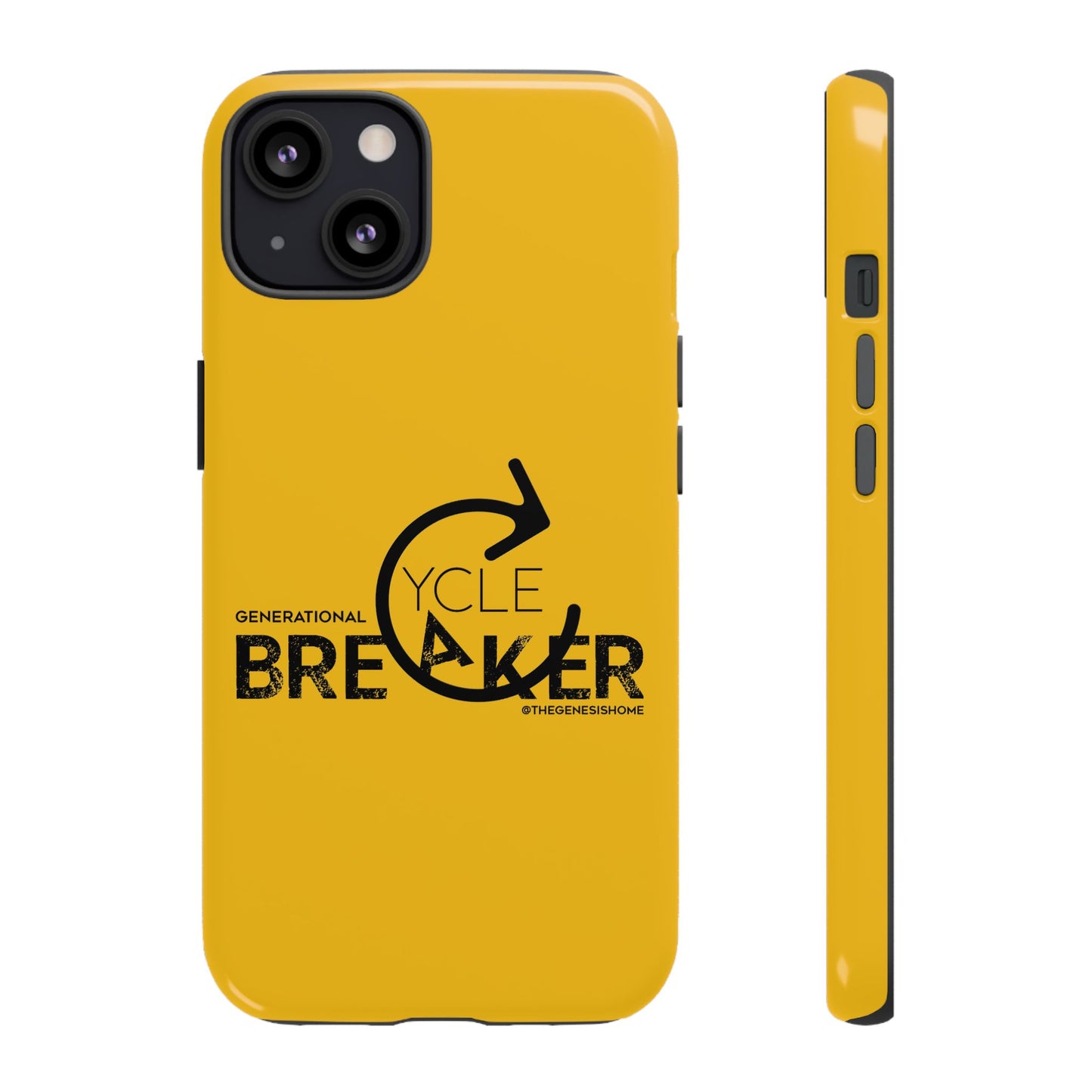 Yellow Generational Cycle Breaker Tough Cases