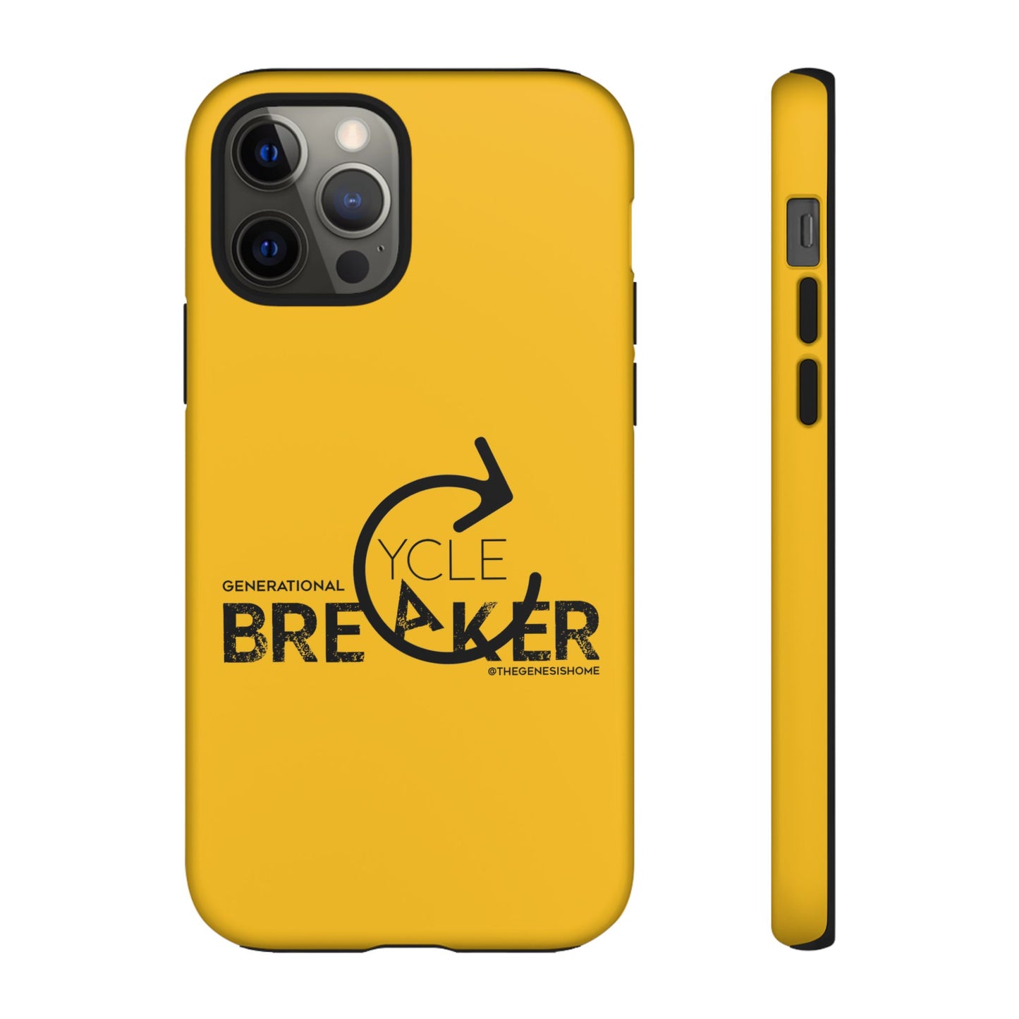 Yellow Generational Cycle Breaker Tough Cases