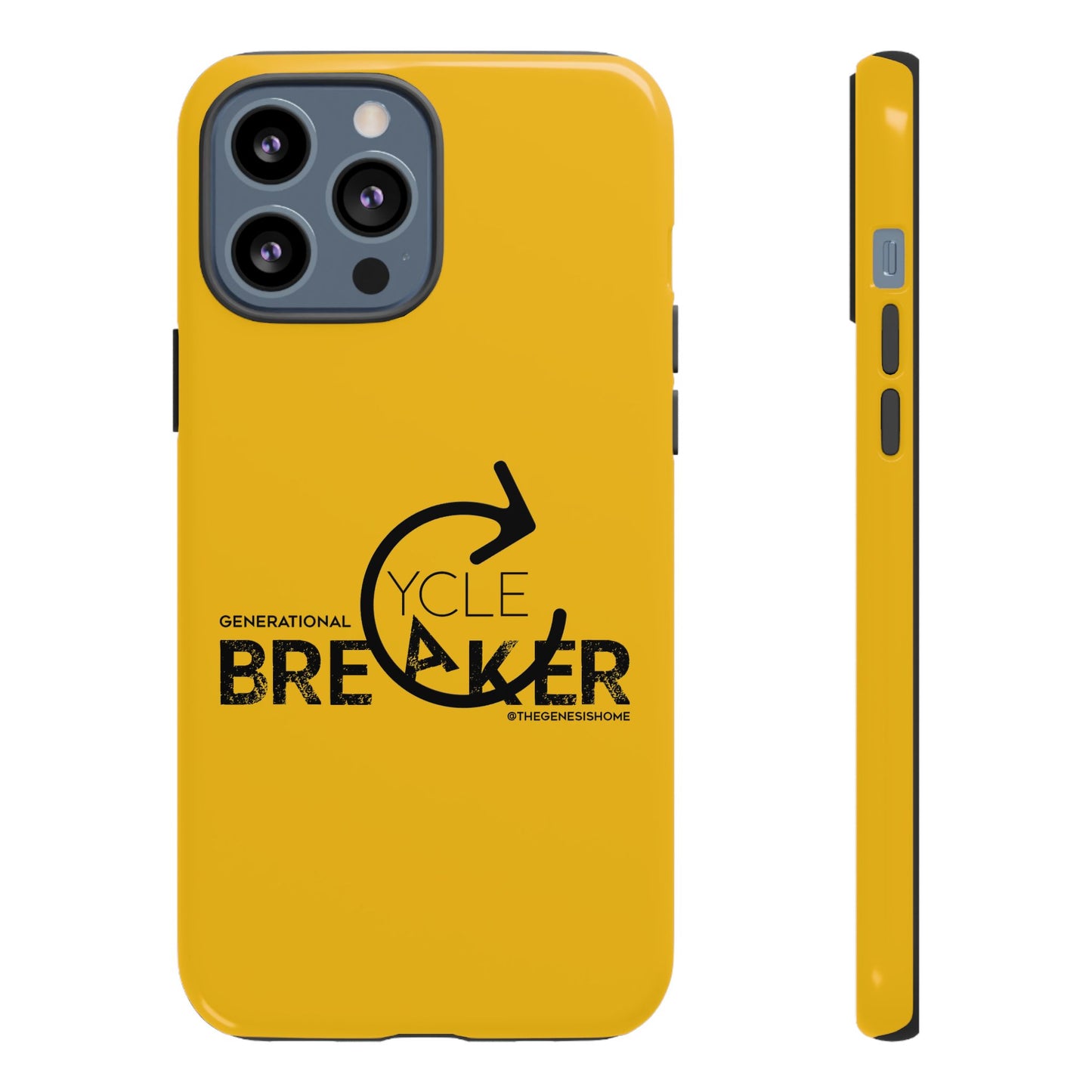 Yellow Generational Cycle Breaker Tough Cases