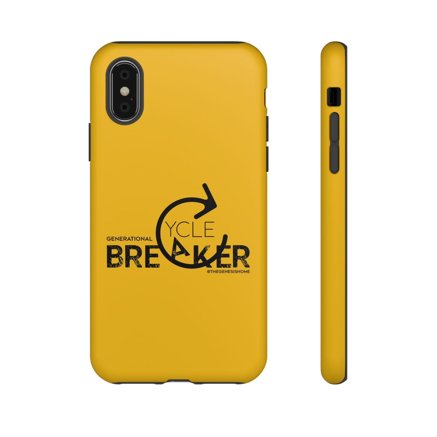 Yellow Generational Cycle Breaker Tough Cases