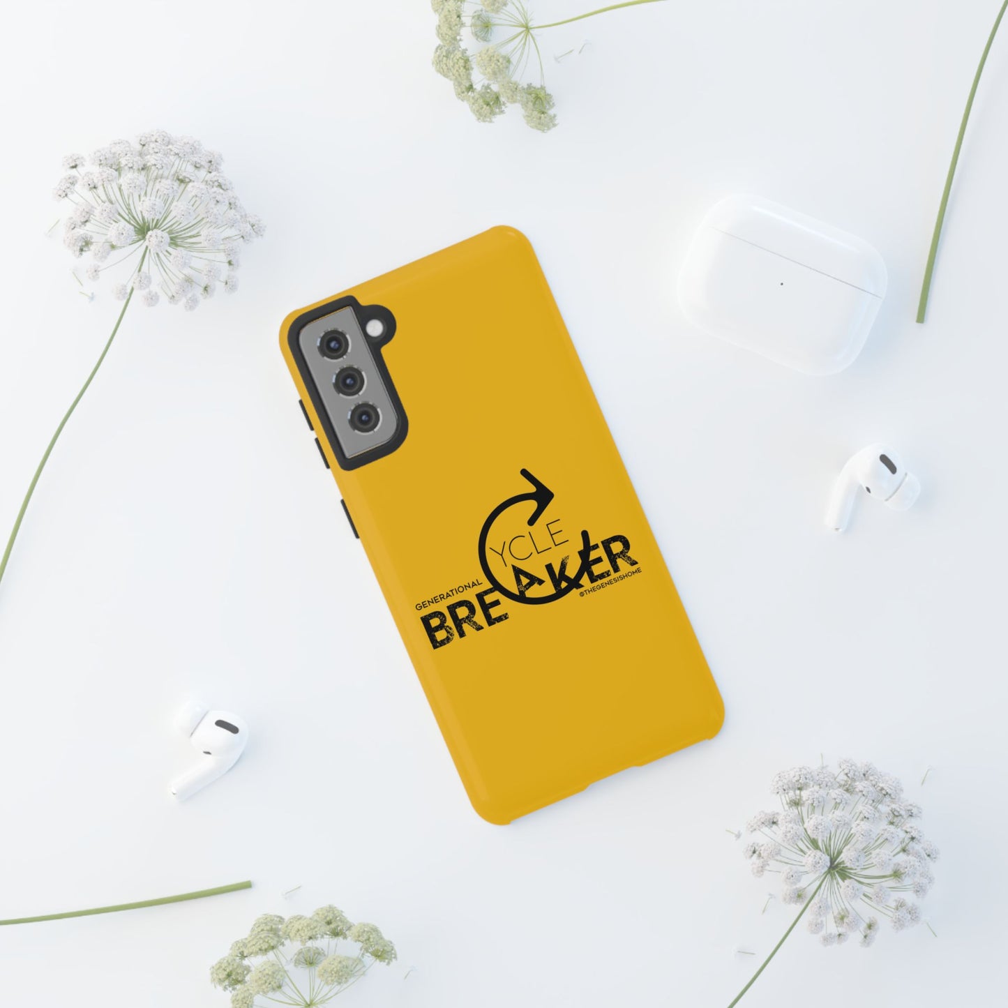 Yellow Generational Cycle Breaker Tough Cases