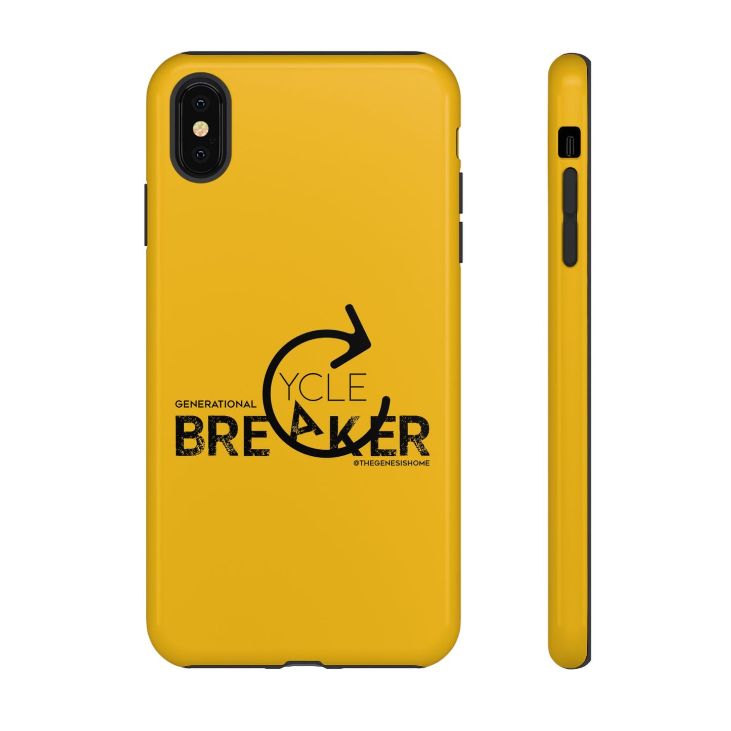 Yellow Generational Cycle Breaker Tough Cases