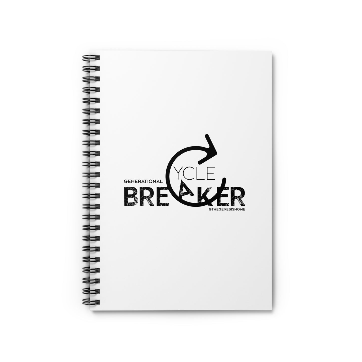 Generational Cycle Breaker Spiral Notebook - Ruled Line