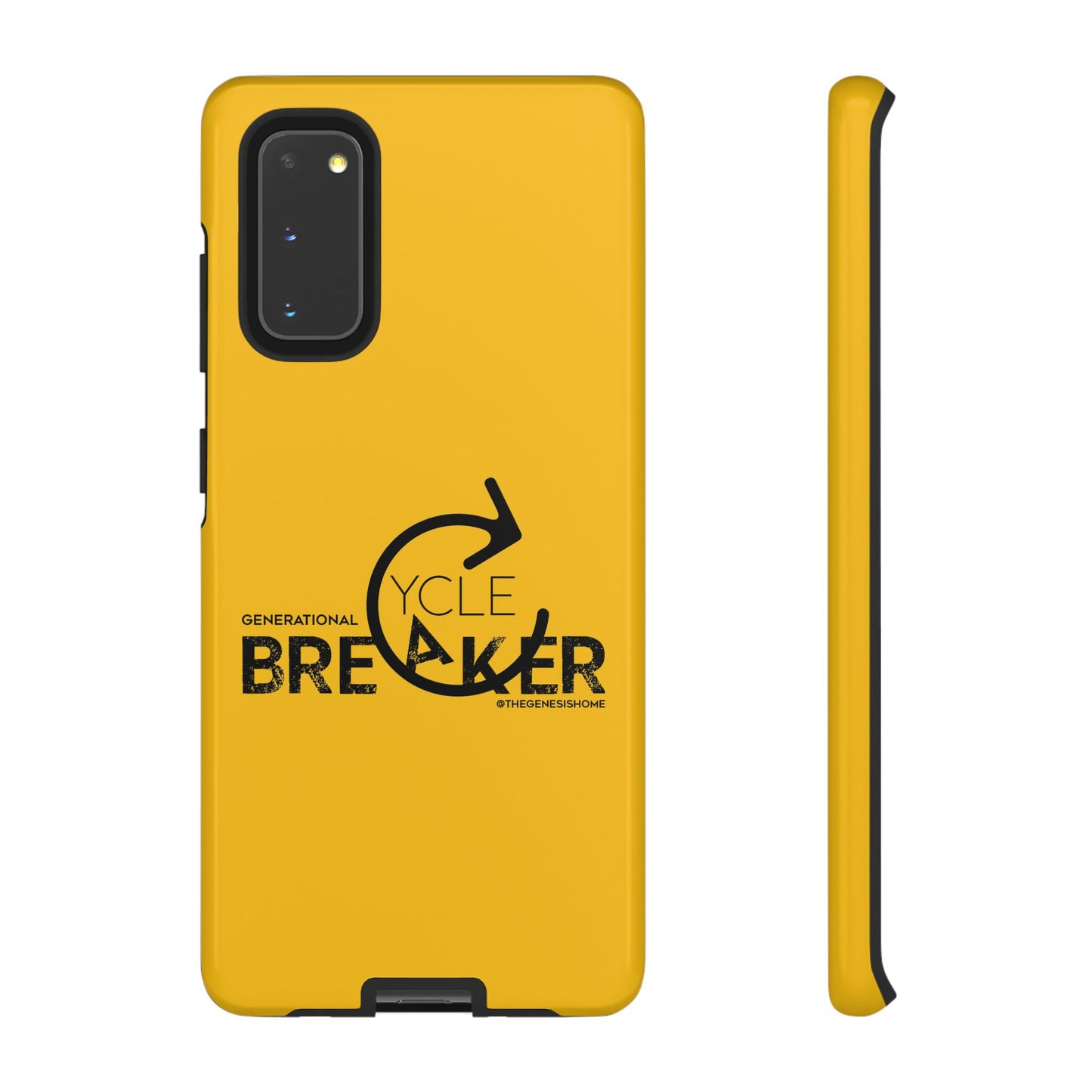 Yellow Generational Cycle Breaker Tough Cases