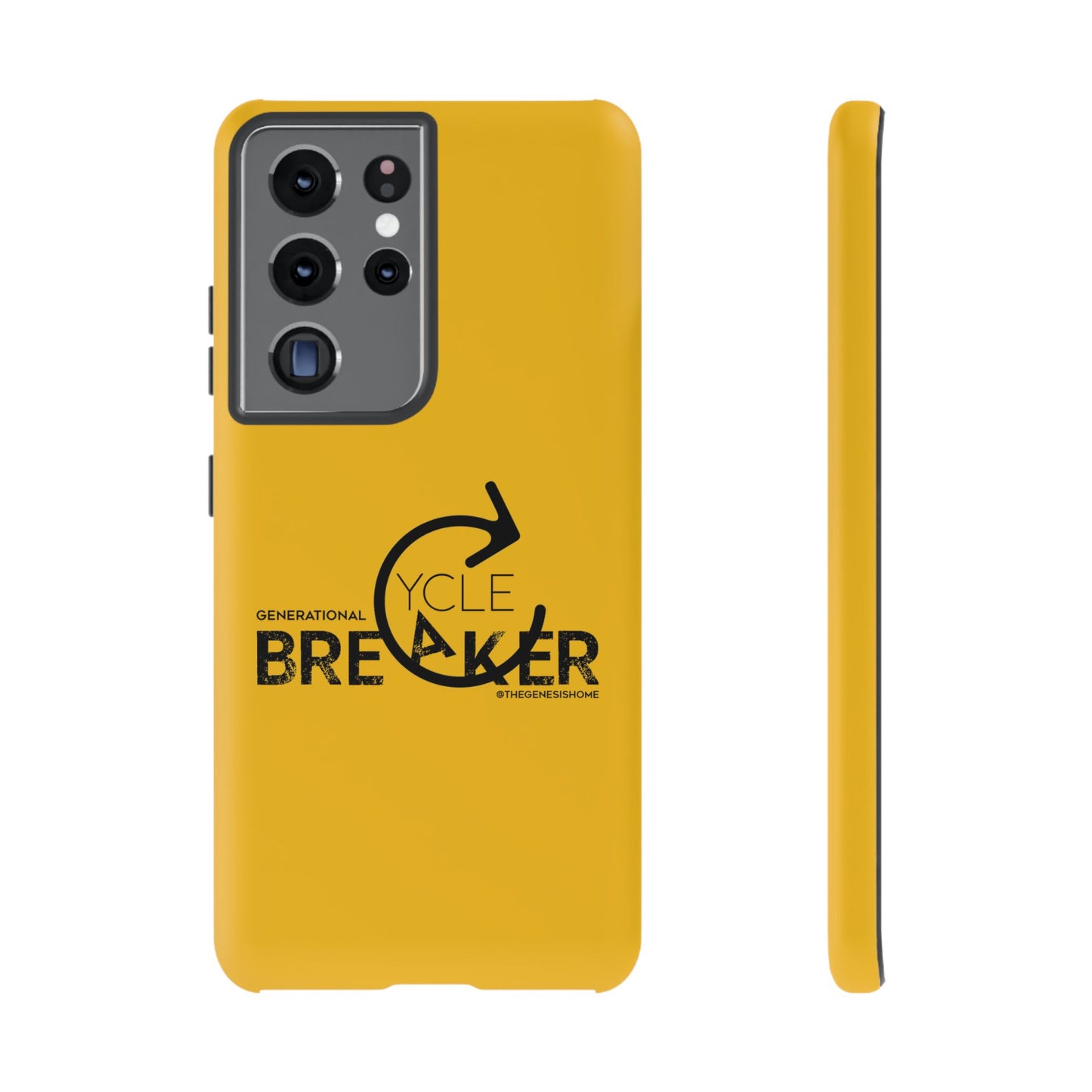 Yellow Generational Cycle Breaker Tough Cases