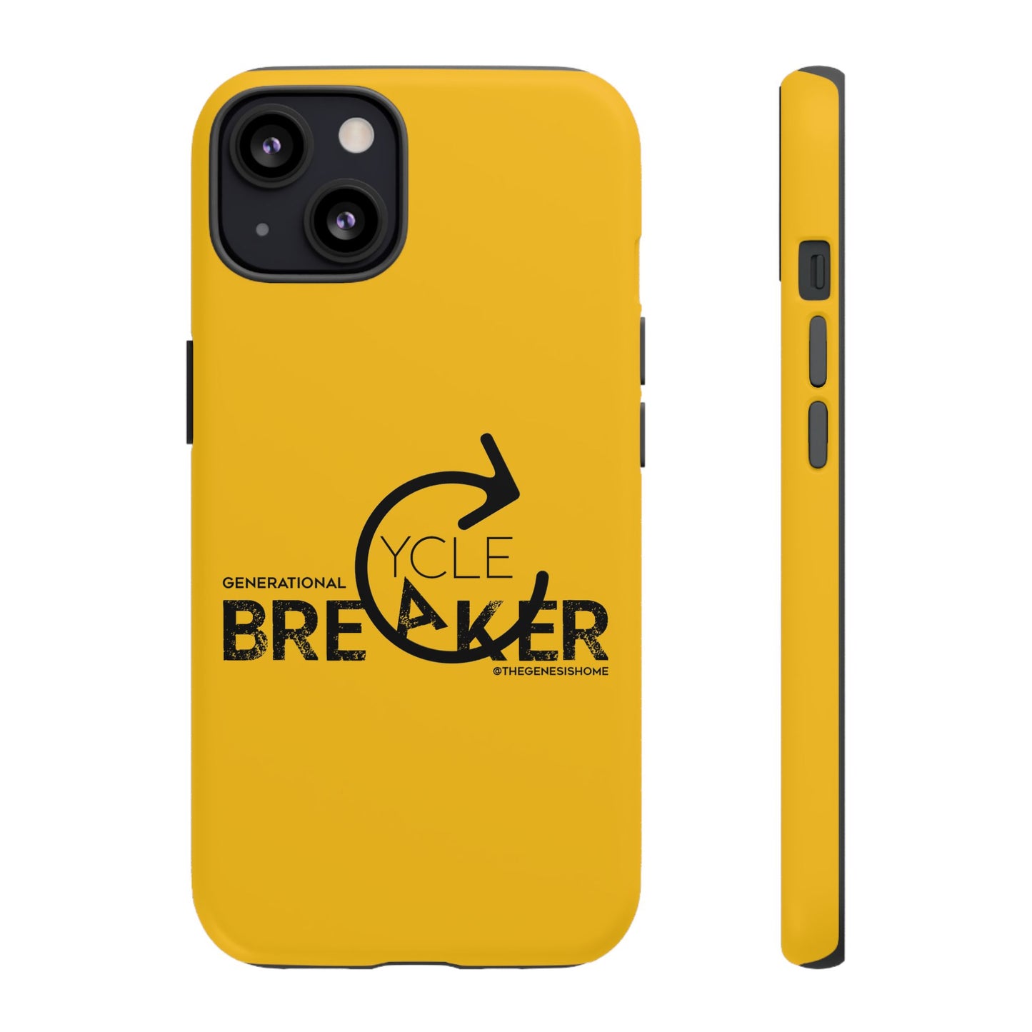 Yellow Generational Cycle Breaker Tough Cases
