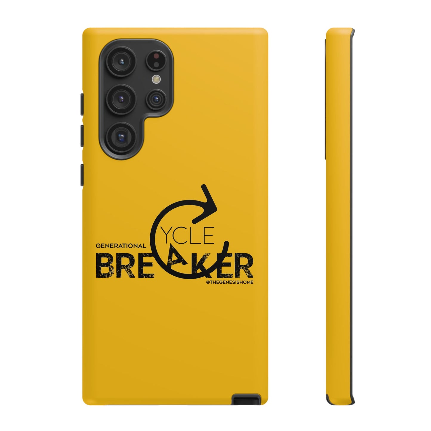 Yellow Generational Cycle Breaker Tough Cases