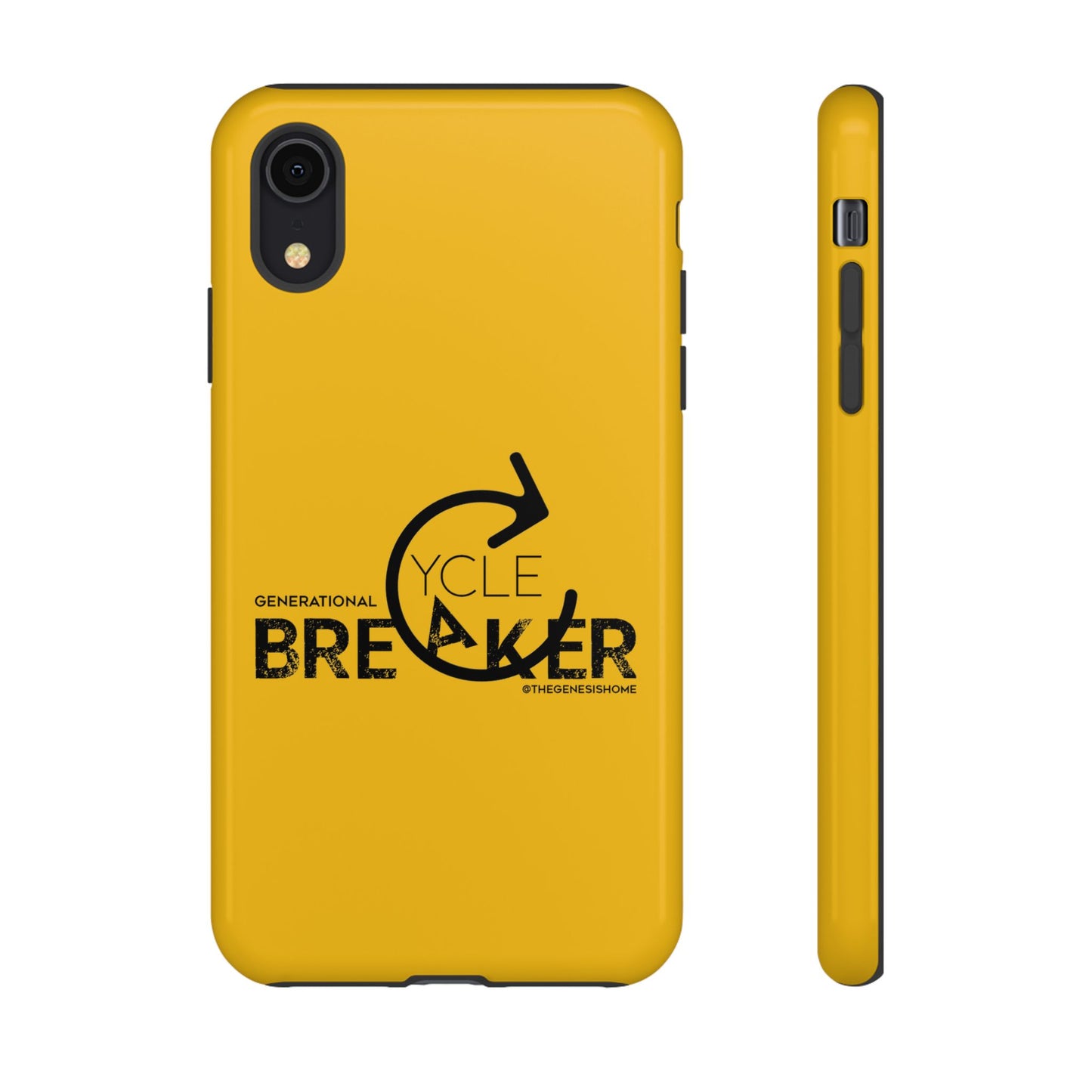 Yellow Generational Cycle Breaker Tough Cases
