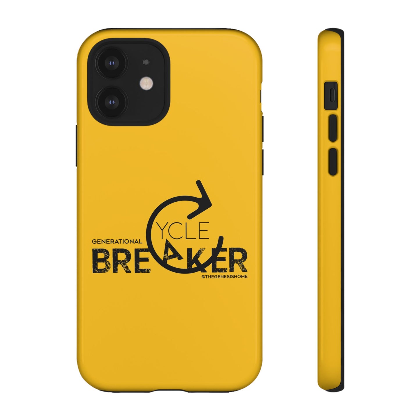 Yellow Generational Cycle Breaker Tough Cases