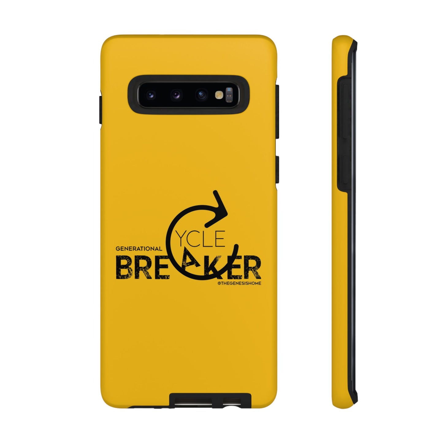 Yellow Generational Cycle Breaker Tough Cases